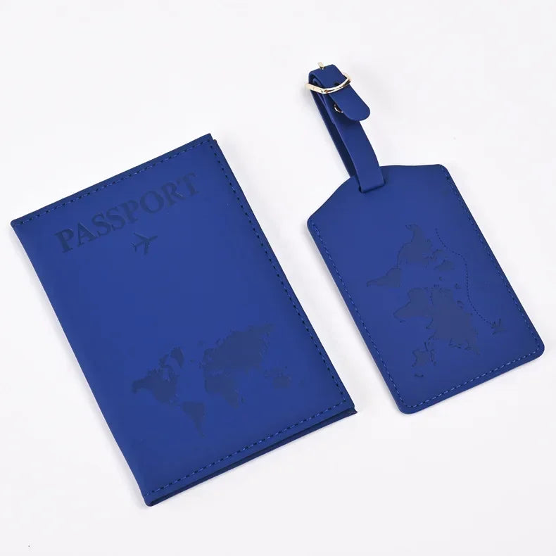 Leather Passport Holder & Luggage Tag