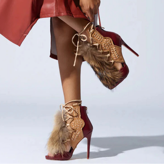 “Video Vixen” Fur Heels