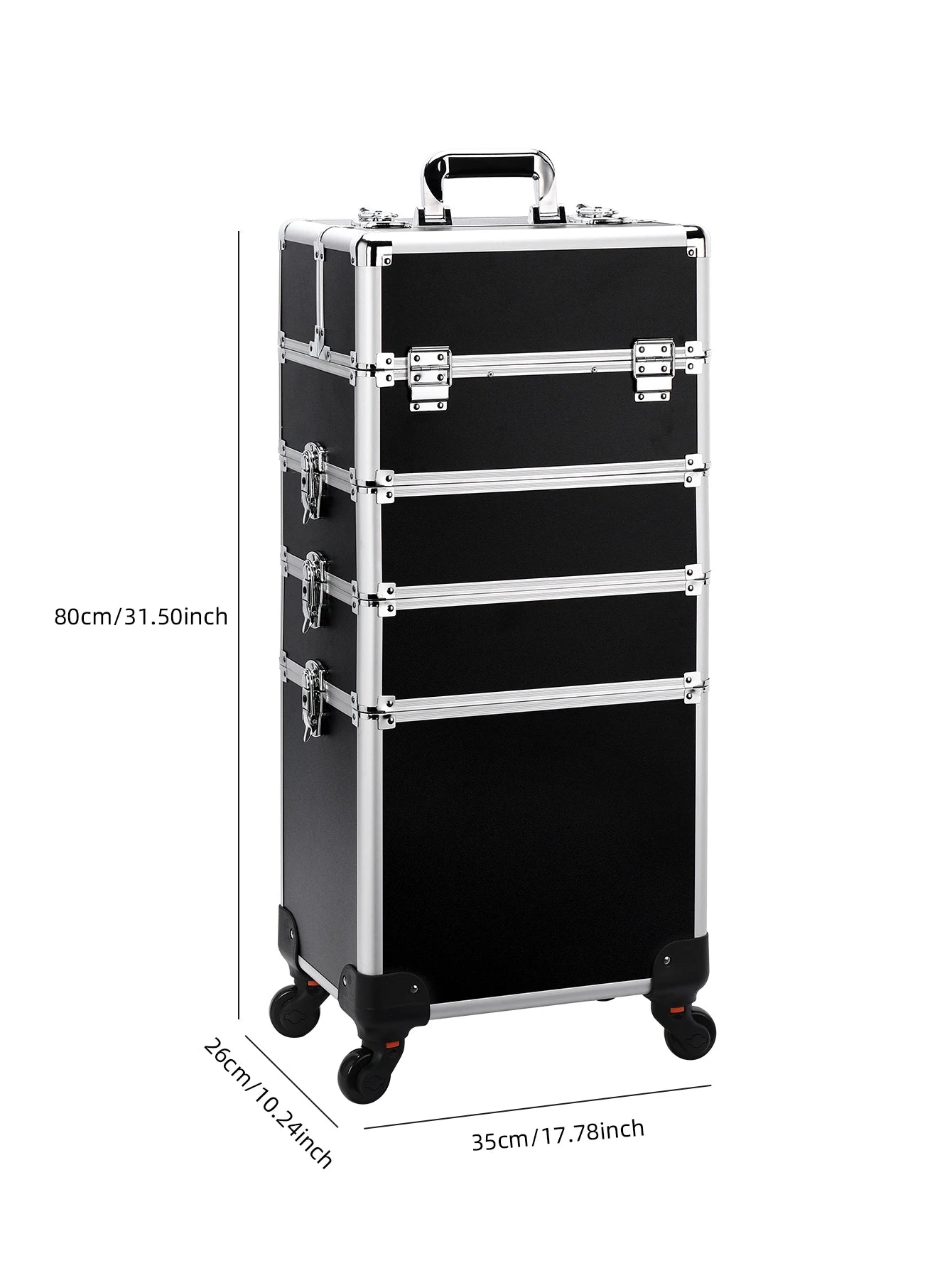 Professional Cosmetic Case Large Trolley Suitcase