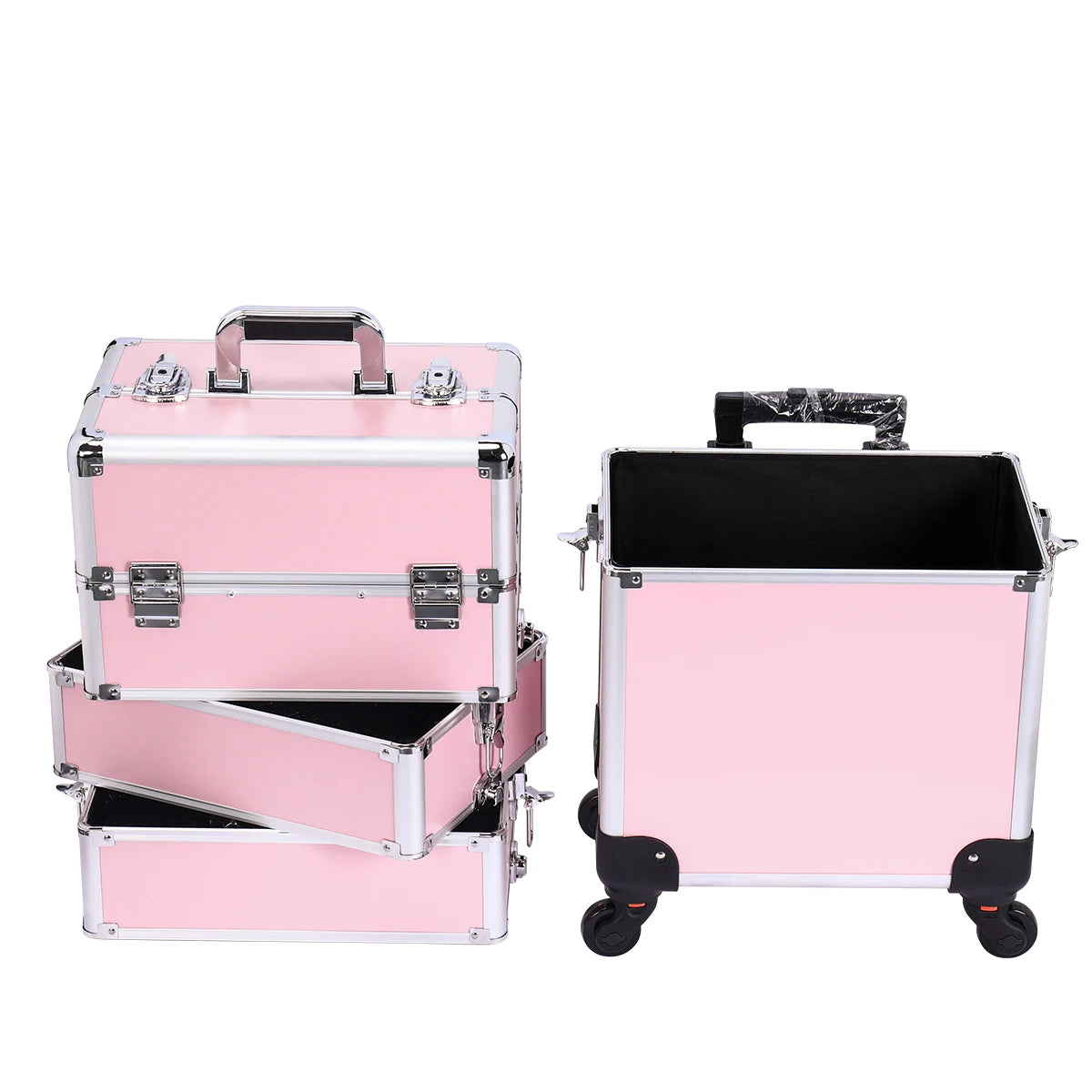 Professional Cosmetic Case Large Trolley Suitcase