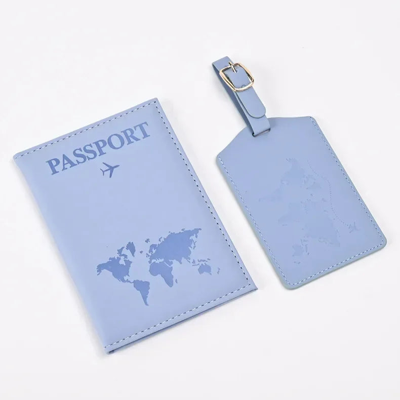 Leather Passport Holder & Luggage Tag