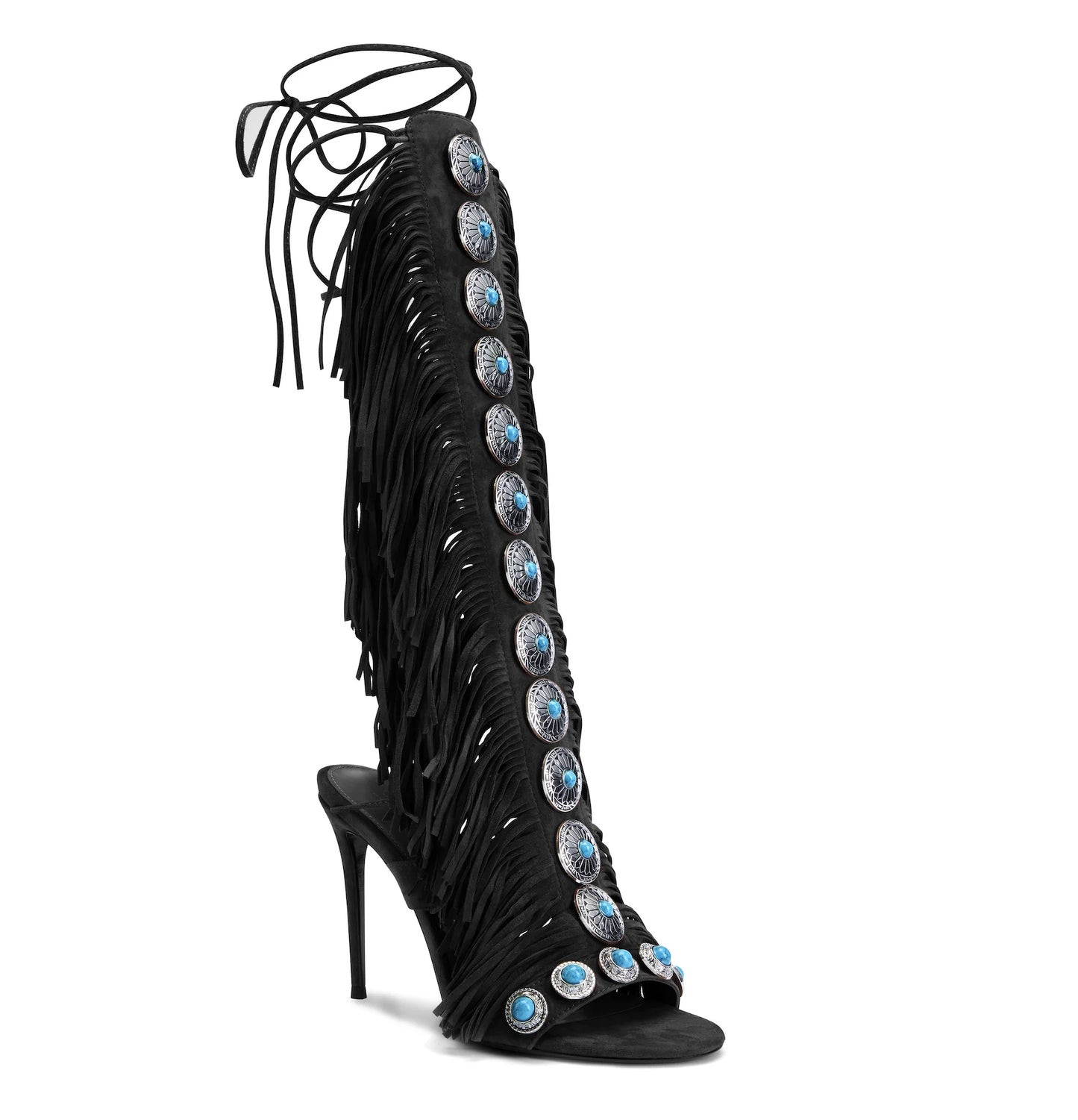 “ Pocahontas” Fringe Heels