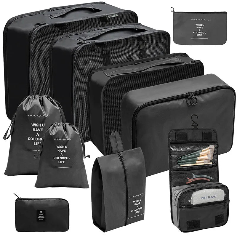 10 Pcs/Set Travel Bags Organizer