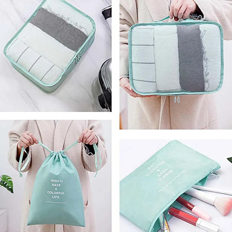 10 Pcs/Set Travel Bags Organizer