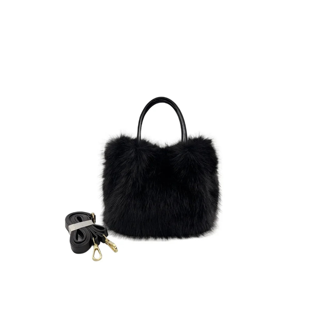 Faux Fur Shoulder/Handbag