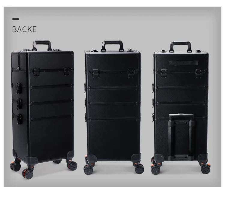 Professional Cosmetic Case Large Trolley Suitcase