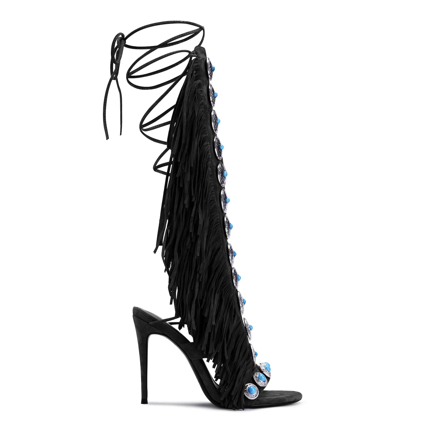 “ Pocahontas” Fringe Heels